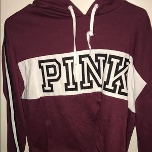 Pink thin sweatshirt